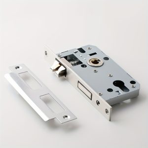 Quiet Magnetic Solid Wood Door Lock - Thickened Zinc Alloy For Office & Apartment Security